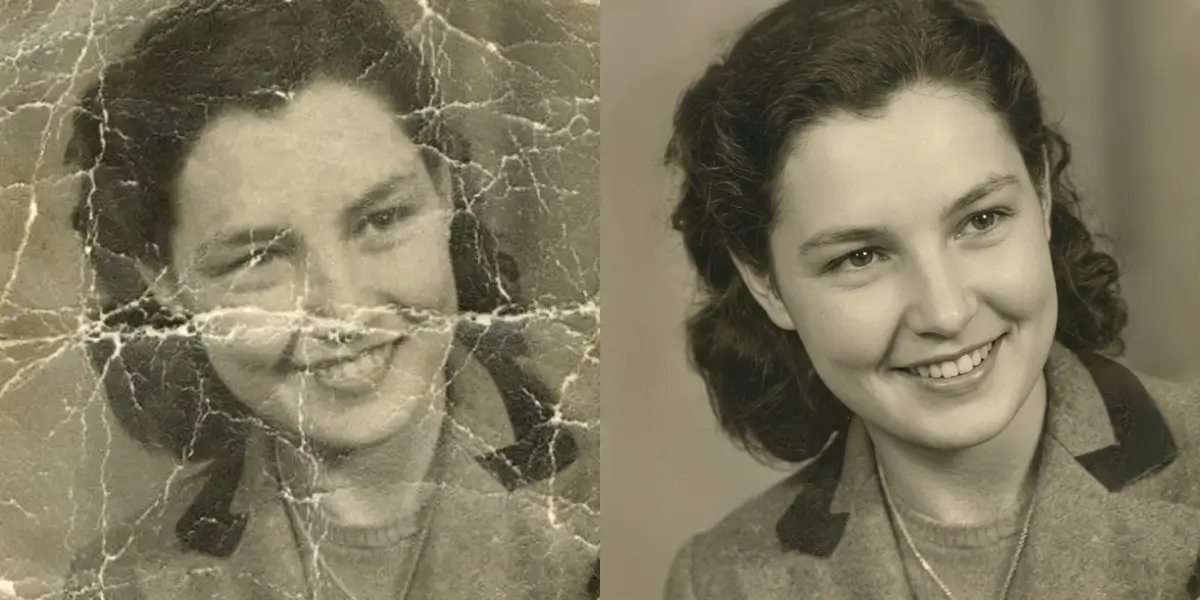 Fix Scratched Photos - AI photo tool