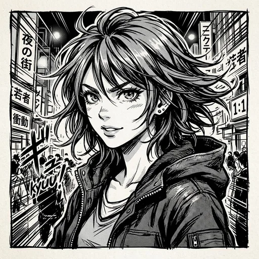 Manga style example